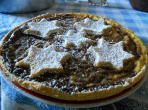 Crostata crema e cioccolato